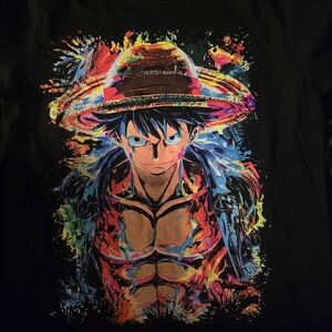 Colorful Anime Graphic T-Shirt